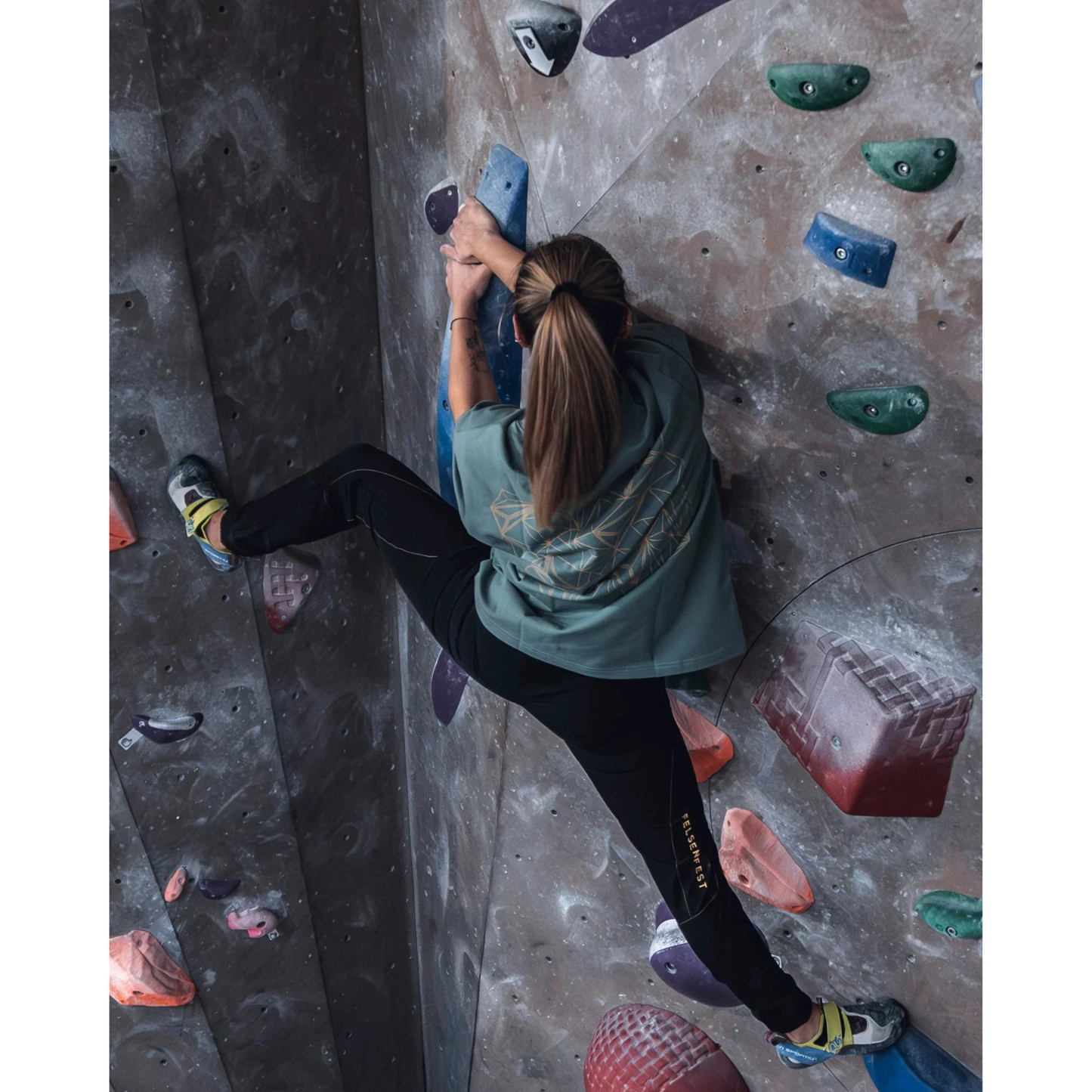 Felsenfest Boulderhose Obsidian für Frauen
