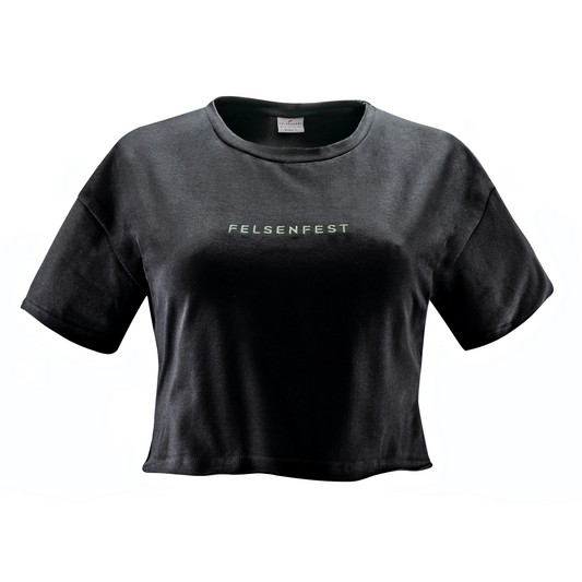 Felsenfest Crop-Top "Don´t want your Beta" für Frauen