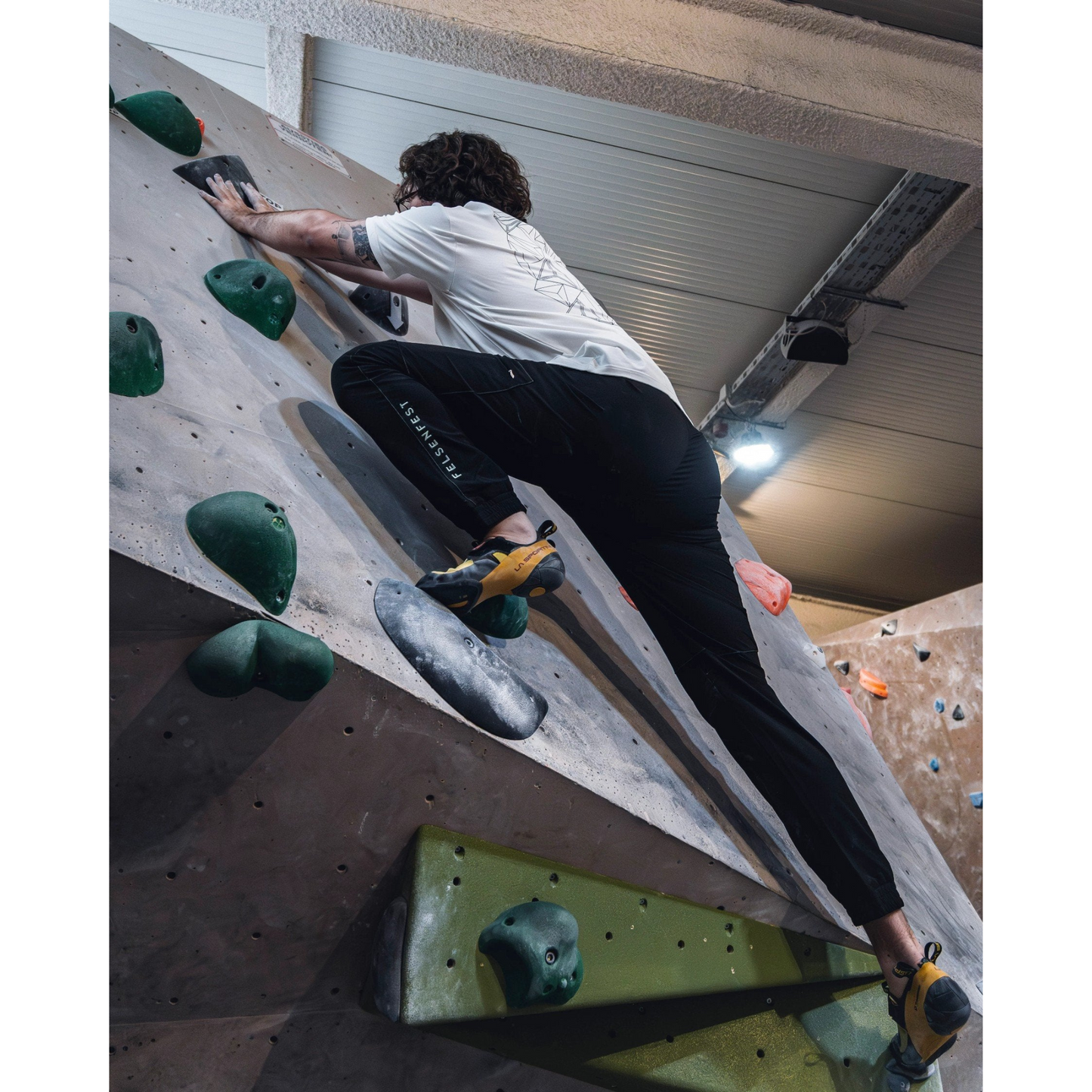 Felsenfest Boulderhose Obsidian für Männer