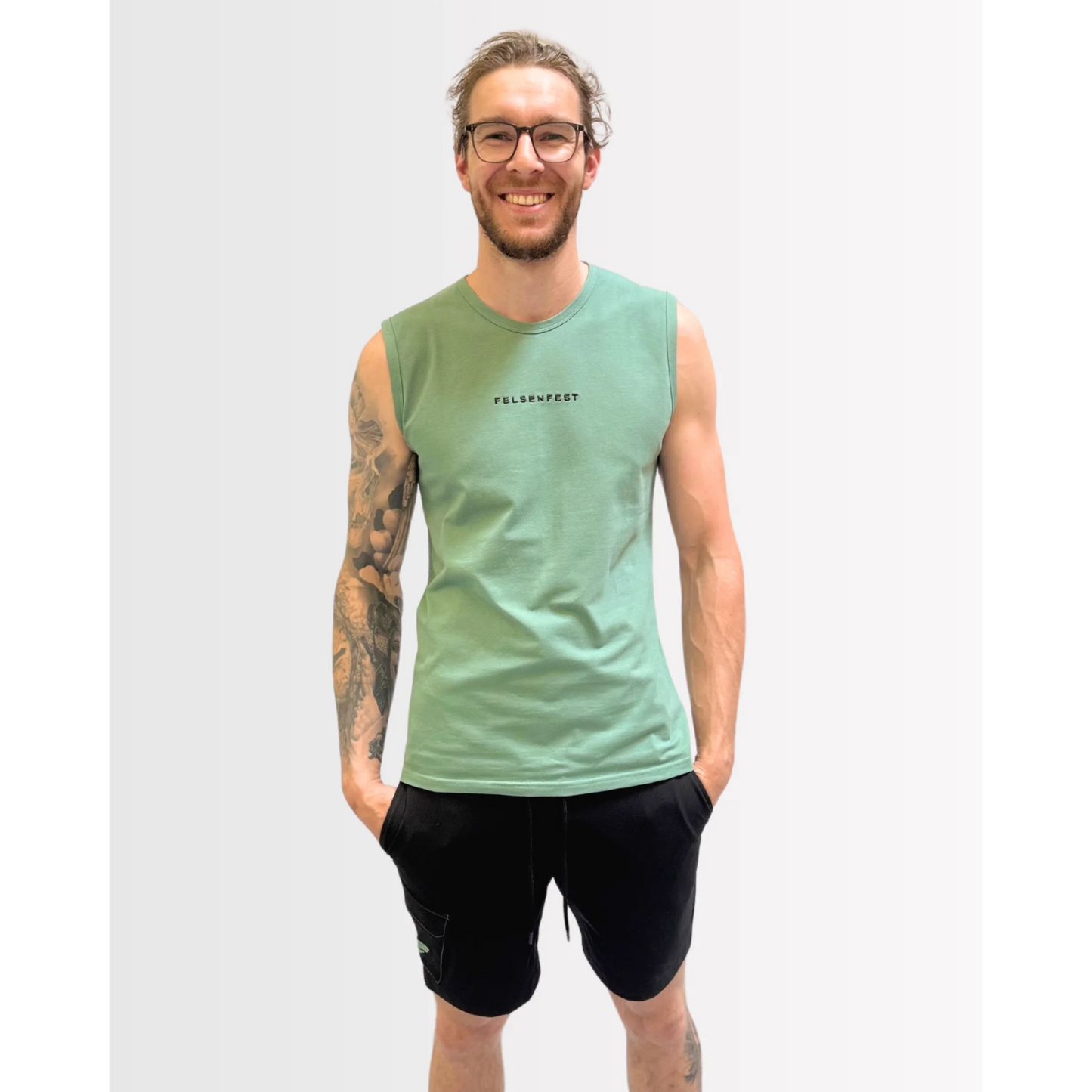 Felsenfest Tanktop "Only Way is Up"