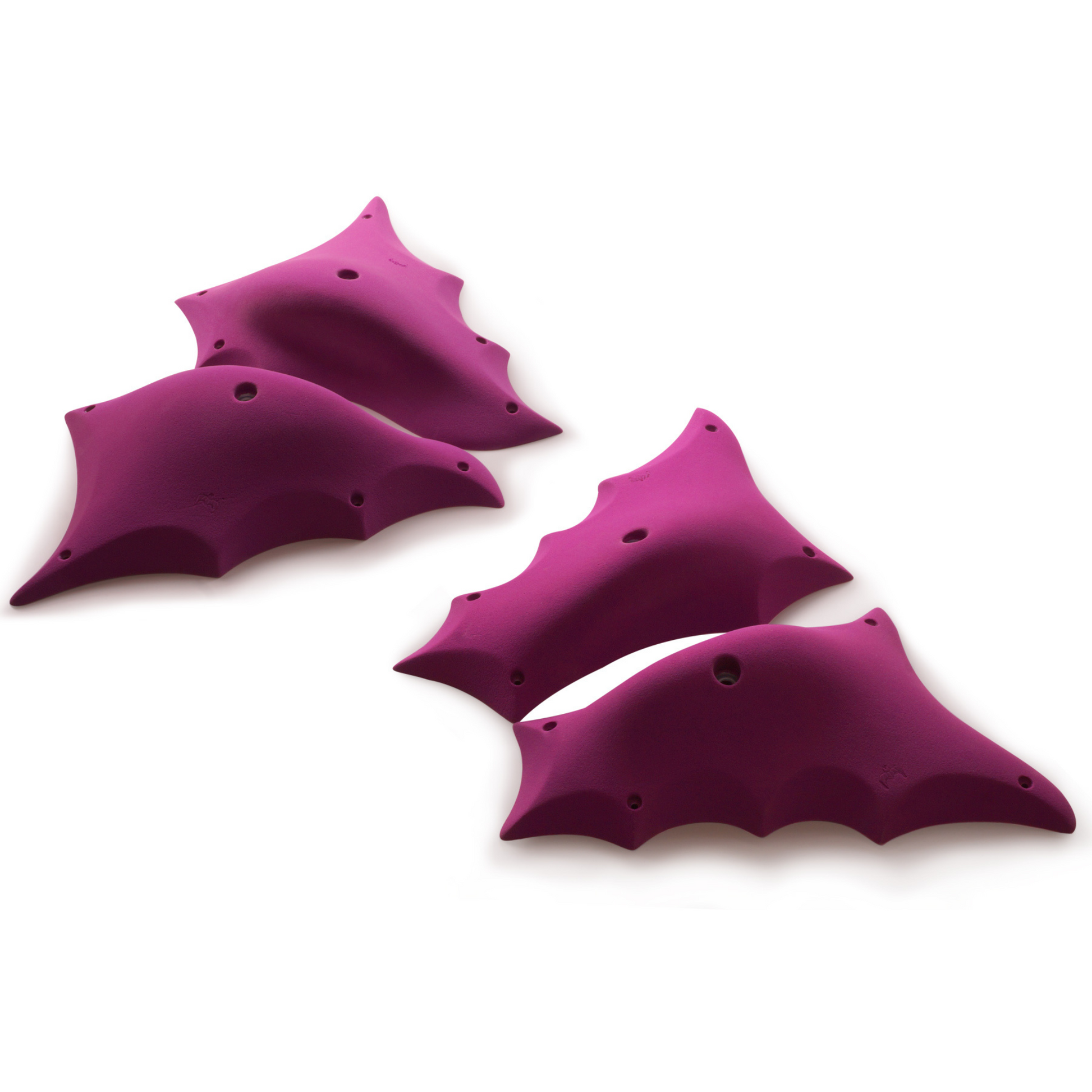 Bat Holds B 3 Klettergriffe Draufsicht
