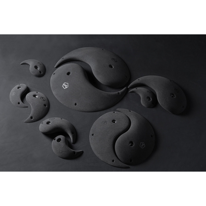 Polytalon Ying Klettergriffe Detailbild Schwarz