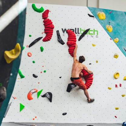 Virgin Grip Catterpillar Boulder Kit mit Kletterer