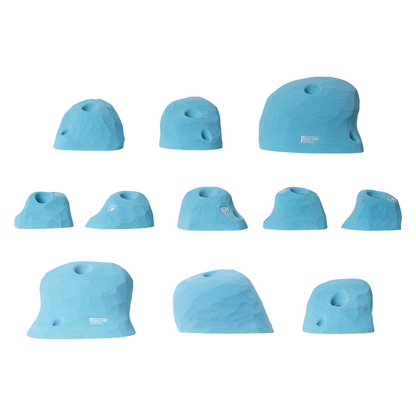 Virgin Grip Flints Smurf Hats Jugs Klettergriffe Draufsicht