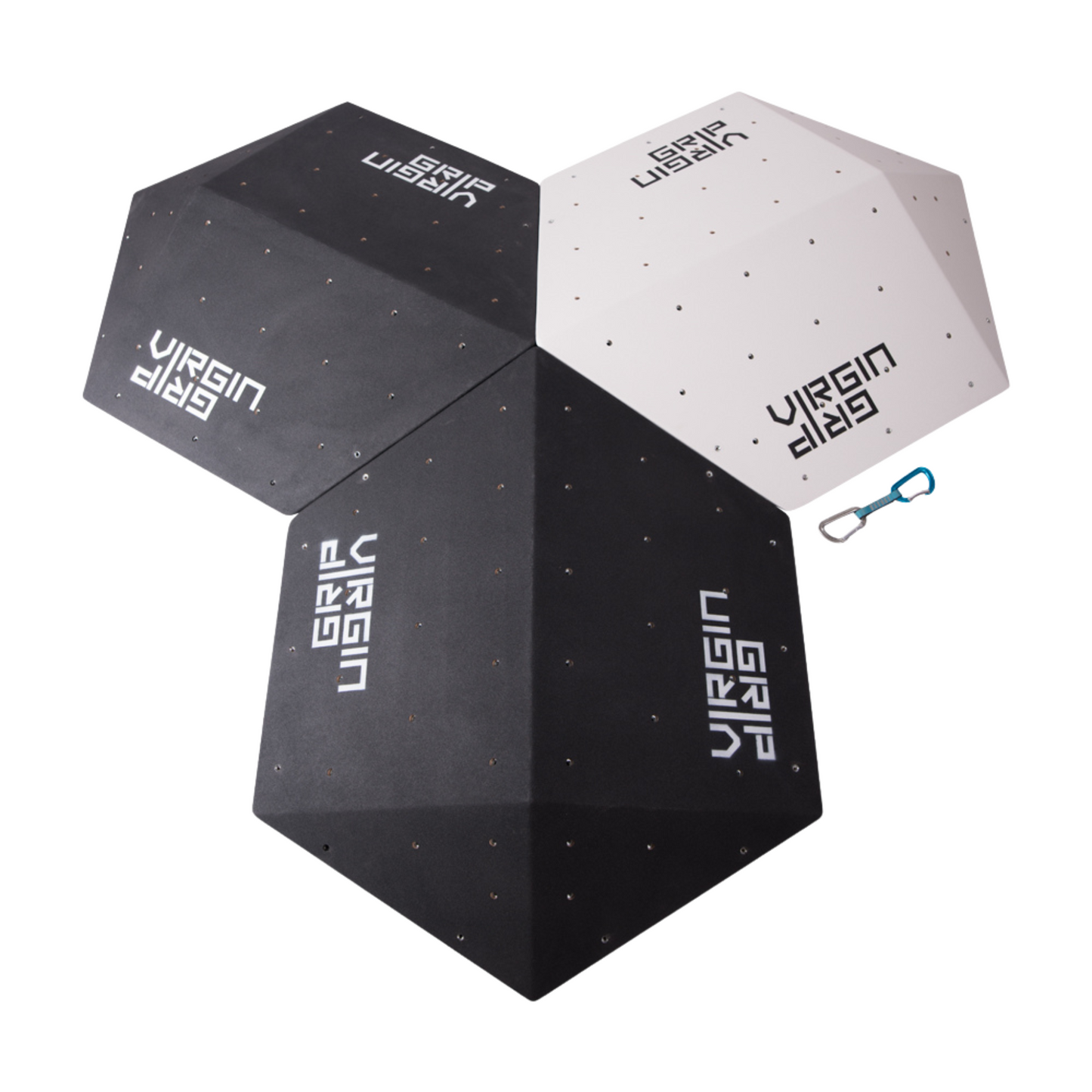 Virgin Grip Holzvolumen Space Breaker 1 kombiniert mit zwei weiteren Holzvolumen