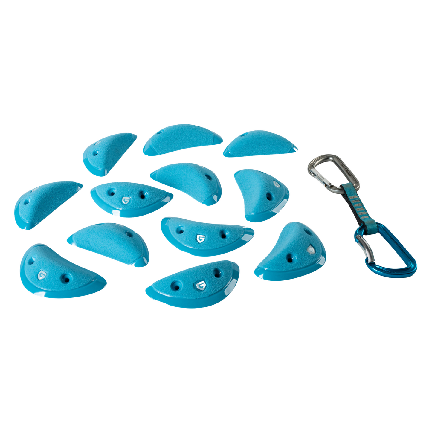 Virgin Grip Seashells Slopies Klettergriffe Draufsicht